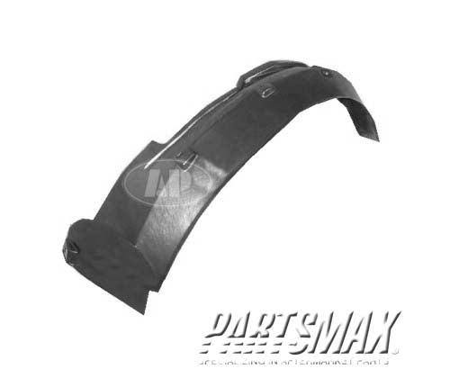 130 | 1997-2005 BUICK PARK AVENUE LT Front fender inner panel fender liner | GM1248152|25671251