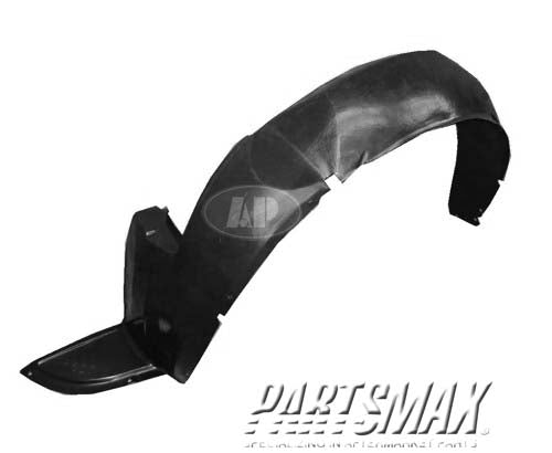 130 | 2005-2009 PONTIAC MONTANA LT Front fender inner panel plastic liner; montana SV6 | GM1248170|15247663