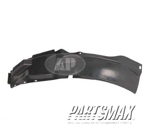 1249 | 1995-2005 CHEVROLET CAVALIER RT Front fender inner panel fender liner; rear | GM1249113|22613214