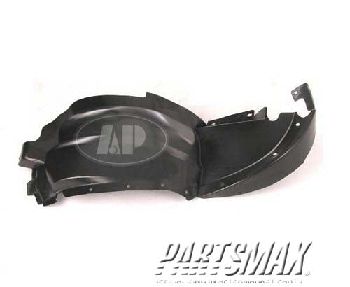 1249 | 1995-1999 CHEVROLET CAVALIER RT Front fender inner panel front splash shield; base/LS/RS | GM1249114|22659742