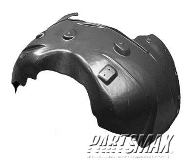 1249 | 2008-2013 GMC YUKON RT Front fender inner panel HYBRID | GM1249203|22860094