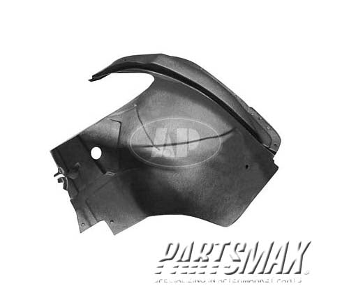 1249 | 2017-2017 GMC ACADIA LIMITED RT Front fender inner panel Front; Rear | GM1249207|25849007