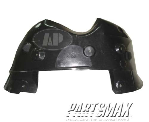 1251 | 2007-2014 CHEVROLET TAHOE RT Front fender splash shield w/o Off Road Pkg; plastic liner | GM1251123|22860084