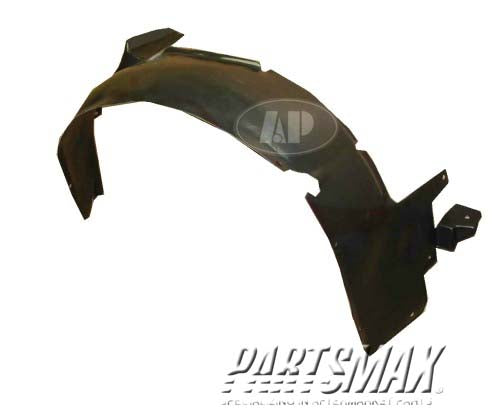 1251 | 2006-2007 CHEVROLET MONTE CARLO RT Front fender splash shield plastic liner | GM1251126|15889232