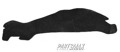 1251 | 1995-2005 GMC JIMMY RT Front fender splash shield w/ZR2 Package | GM1251133|15989763