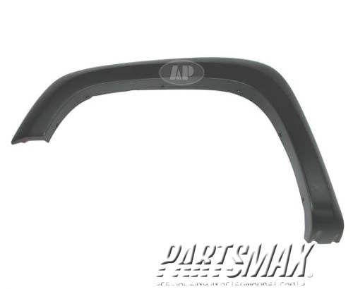 1268 | 2004-2012 CHEVROLET COLORADO LT Front fender flare w/RPO-Z71; smooth finish large flare; prime | GM1268108|25937109