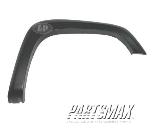 1269 | 2004-2012 GMC CANYON RT Front fender flare w/RPO-Z71; smooth finish large flare; prime | GM1269108|25937110
