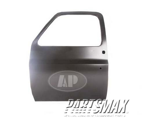 1300 | 1987-1991 GMC V1500 SUBURBAN LT Front door shell all | GM1300102|15571643