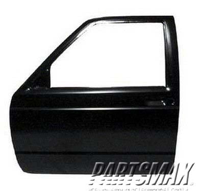 1300 | 1991-1993 GMC SONOMA LT Front door shell w/standard cab | GM1300116|12381941