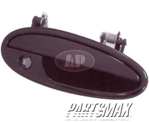 1310 | 2000-2005 CHEVROLET MONTE CARLO LT Front door handle outer black - paint to match | GM1310133|10435891