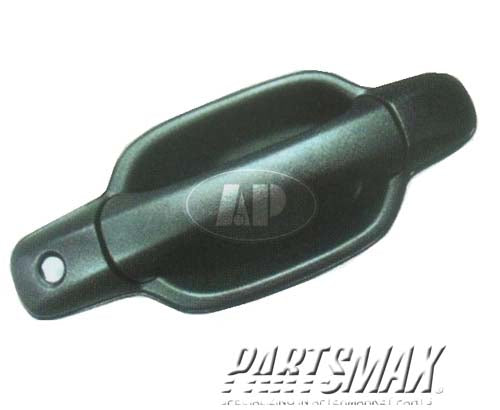 1310 | 2004-2011 GMC CANYON LT Front door handle outer black | GM1310141|25875521