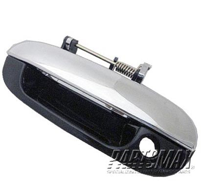 1310 | 2006-2009 CHEVROLET TRAILBLAZER LT Front door handle outer w/Chrome Trim | GM1310175|88981048