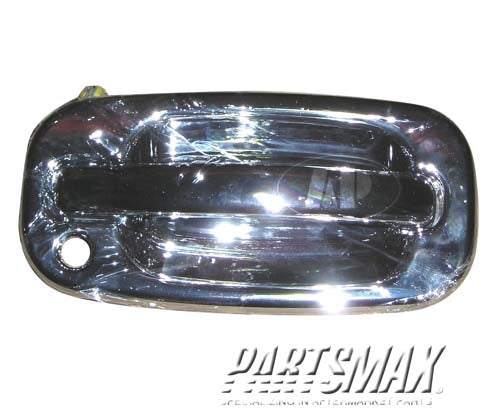 1311 | 2000-2006 GMC YUKON XL 1500 RT Front door handle outer smooth finish; black - paint to match | GM1311140|19245506