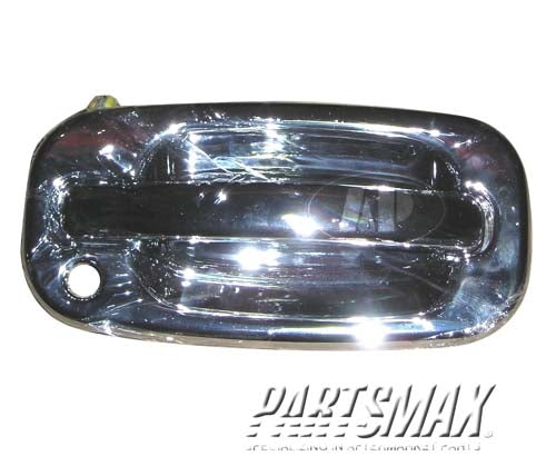 1311 | 1999-2004 GMC SIERRA 2500 RT Front door handle outer smooth finish; black - paint to match | GM1311140|19245506