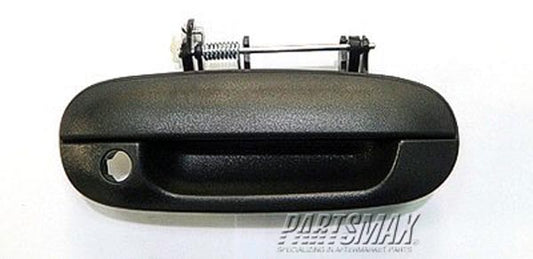 1690 | 2006-2009 CHEVROLET TRAILBLAZER RT Front door handle outer black; w/o keyless entry | GM1311159|15291305