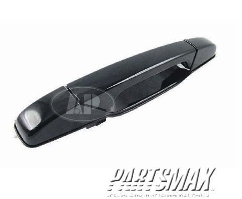 1311 | 2007-2014 GMC SIERRA 3500 HD RT Front door handle outer w/o Key Hole; black; smooth; plastic | GM1311161|84053446