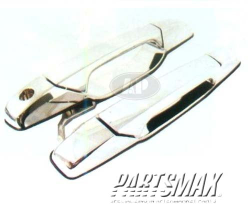 1311 | 2007-2013 CHEVROLET SILVERADO 1500 RT Front door handle outer w/o Key Hole; chrome; plasti | GM1311163|84053436