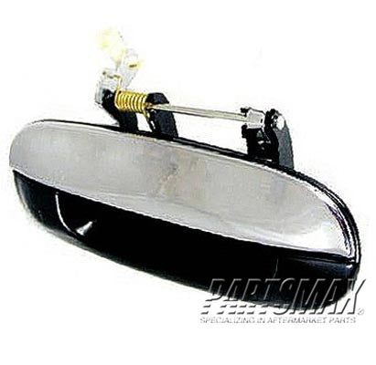 1311 | 2006-2009 CHEVROLET TRAILBLAZER RT Front door handle outer w/Chrome Trim | GM1311175|88981049