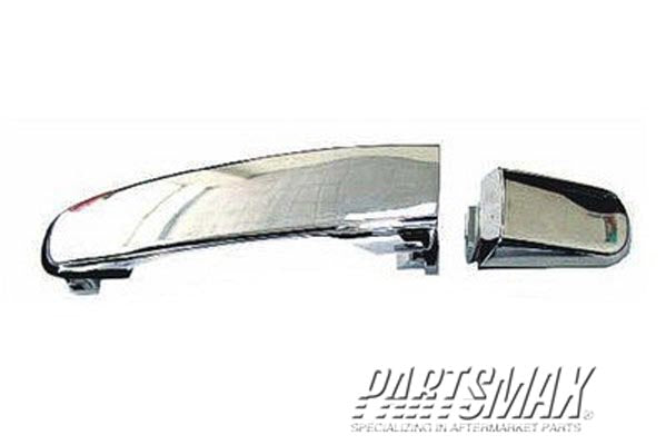 1311 | 2006-2011 CHEVROLET HHR RT Rear door handle outer Lever & Cap Assy; Bright Chrome; see notes | GM1311180|15930506-PFM