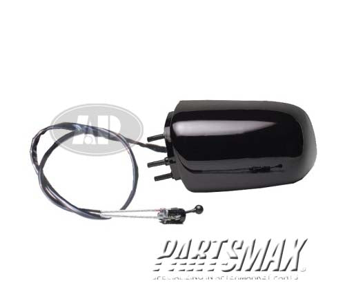 1320 | 1989-1991 BUICK REGAL LT Mirror outside rear view manual; w/110mm base; 2dr coupe | GM1320113|10144805