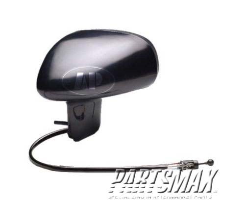 1320 | 1991-1994 CHEVROLET CAPRICE LT Mirror outside rear view manual remote | GM1320116|10113759