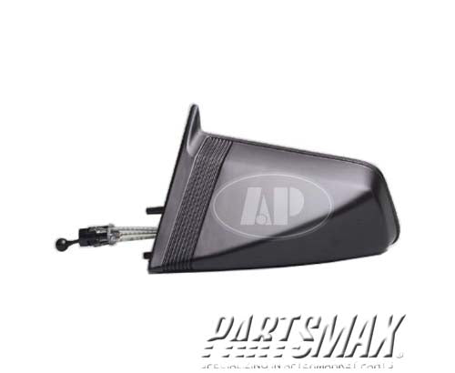 1320 | 1982-1987 CHEVROLET CAVALIER LT Mirror outside rear view manual remote; w/Sport; prime | GM1320121|20294111