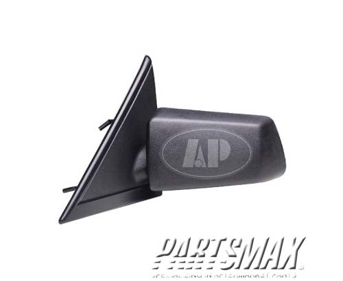 1320 | 1994-2004 CHEVROLET S10 LT Mirror outside rear view standard; manual; black | GM1320129|15977933