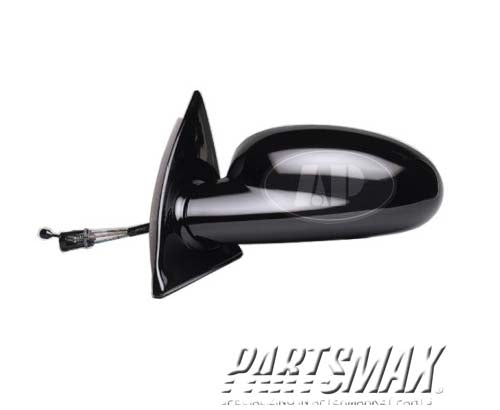 1320 | 1997-2002 SATURN SC2 LT Mirror outside rear view manual remote; black; paint to match | GM1320186|21112674
