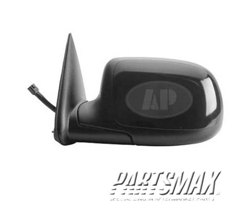 1320 | 2002-2002 CHEVROLET AVALANCHE 2500 LT Mirror outside rear view heated power remote; manual folding; w/o puddle lamp; w/black grained cap | GM1320250|GM1320250