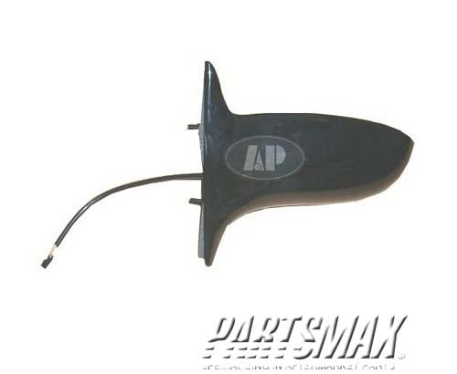 1700 | 2002-2005 PONTIAC GRAND AM LT Mirror outside rear view GT/SE; power remote; w/o aerodynamic hole; prime | GM1320257|22724872