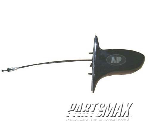 1320 | 2002-2004 OLDSMOBILE ALERO LT Mirror outside rear view manual remote; prime | GM1320258|22724868