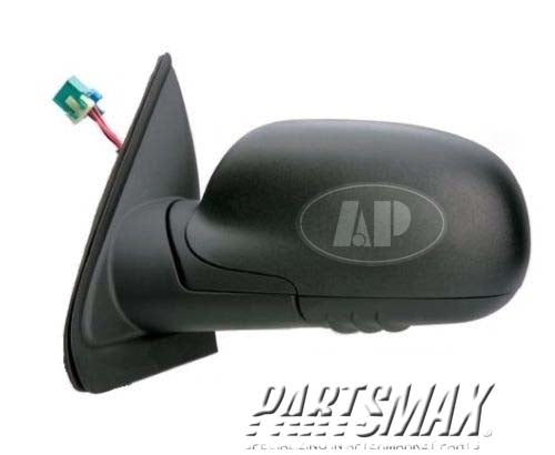 1320 | 2002-2004 CHEVROLET TRAILBLAZER LT Mirror outside rear view foldable heated power remote; w/o dimmer; black | GM1320265|15137973