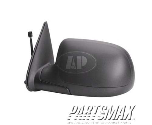 1320 | 2003-2006 CHEVROLET SILVERADO 2500 HD LT Mirror outside rear view standard style; power remote; heated; w/o signal lamp; w/RPO DL8; textured | GM1320293|15226944