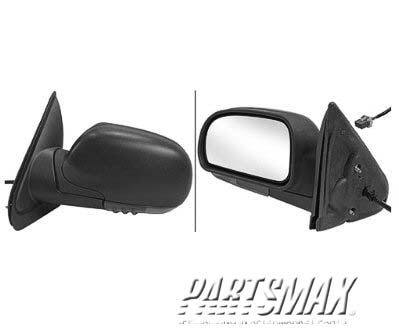 1320 | 2003-2004 OLDSMOBILE BRAVADA LT Mirror outside rear view Power; Heated; w/Signal Lamp; Pwr Folding; Amber Lens; Textured | GM1320316|15789790