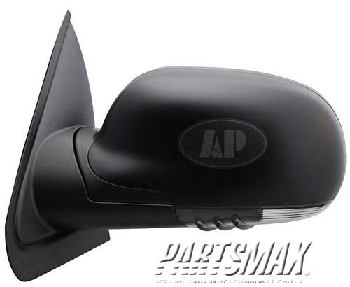 1320 | 2004-2006 CHEVROLET TRAILBLAZER LT Mirror outside rear view Power; w/Signal Lamp; Man Folding; Smooth | GM1320349|15789756