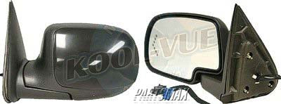 1320 | 2003-2005 CHEVROLET TAHOE LT Mirror outside rear view Power folding; w/Heat; w/Memory; w/Turn Signal | GM1320362|15124827