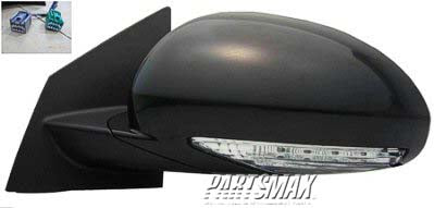 1320 | 2008-2015 BUICK ENCLAVE LT Mirror outside rear view w/Memory; Power Fold Mirrors | GM1320379|25867058