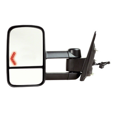 1320 | 2015-2019 GMC SIERRA 2500 HD LT Mirror outside rear view Trailer Tow Type; Power; w/o Signal Lamps | GM1320458|22820397