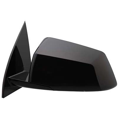 1700 | 2013-2013 GMC ACADIA LT Mirror outside rear view 1st Design; w/Blind Spot Detection; Black | GM1320474|22860751