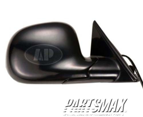 1321 | 1994-1997 CHEVROLET BLAZER RT Mirror outside rear view below eyeline foldaway; power; black | GM1321127|17801666