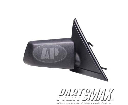 1321 | 1994-2004 GMC SONOMA RT Mirror outside rear view standard; manual; black | GM1321129|15977934