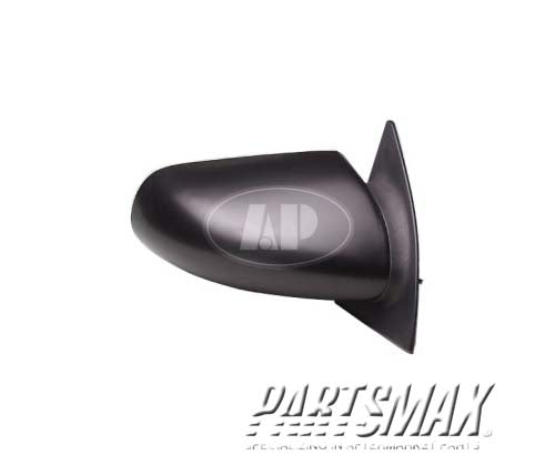 1321 | 1993-1996 SATURN SC1 RT Mirror outside rear view manual; black | GM1321143|21096372