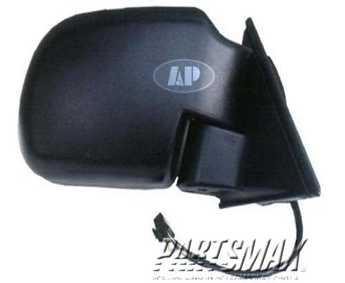 1321 | 1999-2004 OLDSMOBILE BRAVADA RT Mirror outside rear view heated power remote; Jimmy; black | GM1321192|15105940