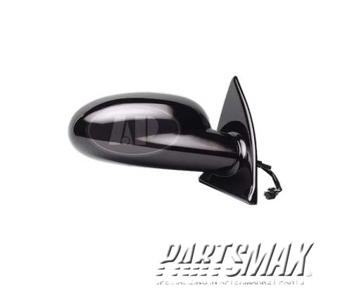 1321 | 1997-2002 SATURN SC1 RT Mirror outside rear view power remote; black; paint to match | GM1321200|21097597
