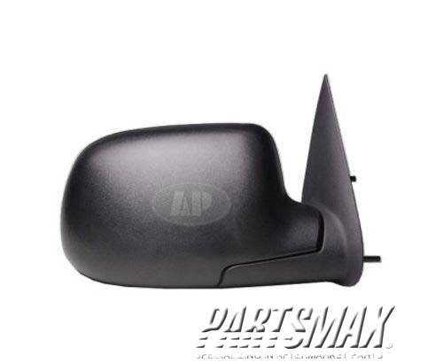 1321 | 2001-2006 CHEVROLET SILVERADO 2500 HD RT Mirror outside rear view standard style; manual; textured matte black | GM1321230|25876715