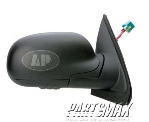 1321 | 2002-2004 GMC ENVOY RT Mirror outside rear view foldable heated power remote; w/o dimmer; black | GM1321265|15206176