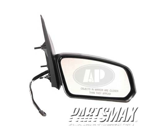 1321 | 2003-2007 SATURN ION RT Mirror outside rear view Sedan; power remote | GM1321267|22726679