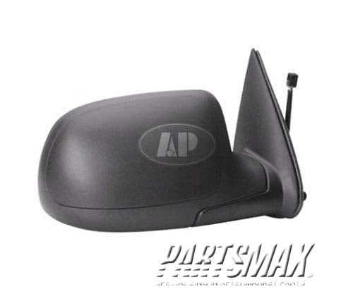 1321 | 2003-2006 CHEVROLET AVALANCHE 1500 RT Mirror outside rear view w/Body Cladding; heated power remote; w/o dimmer; black - paint to match | GM1321295|19120542