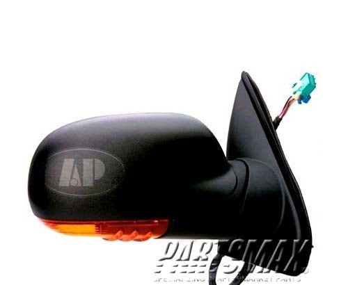 1321 | 2004-2007 CHEVROLET TRAILBLAZER RT Mirror outside rear view manual folding; w/amber lens; w/signal lamps; w/power | GM1321323|15789786