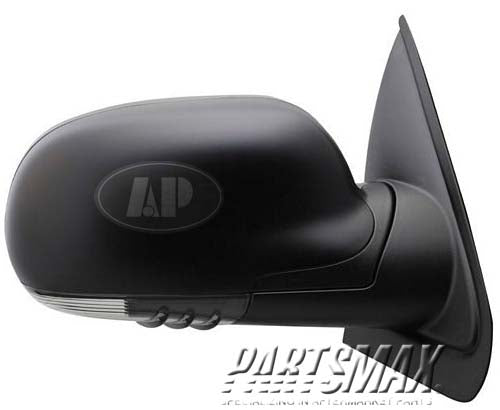 1321 | 2004-2006 GMC ENVOY RT Mirror outside rear view Power w/Signal Lamp; Man Folding; Smooth | GM1321349|15789757